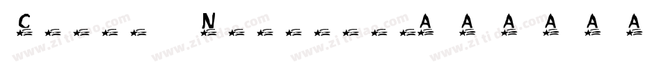 Comet Negative字体转换